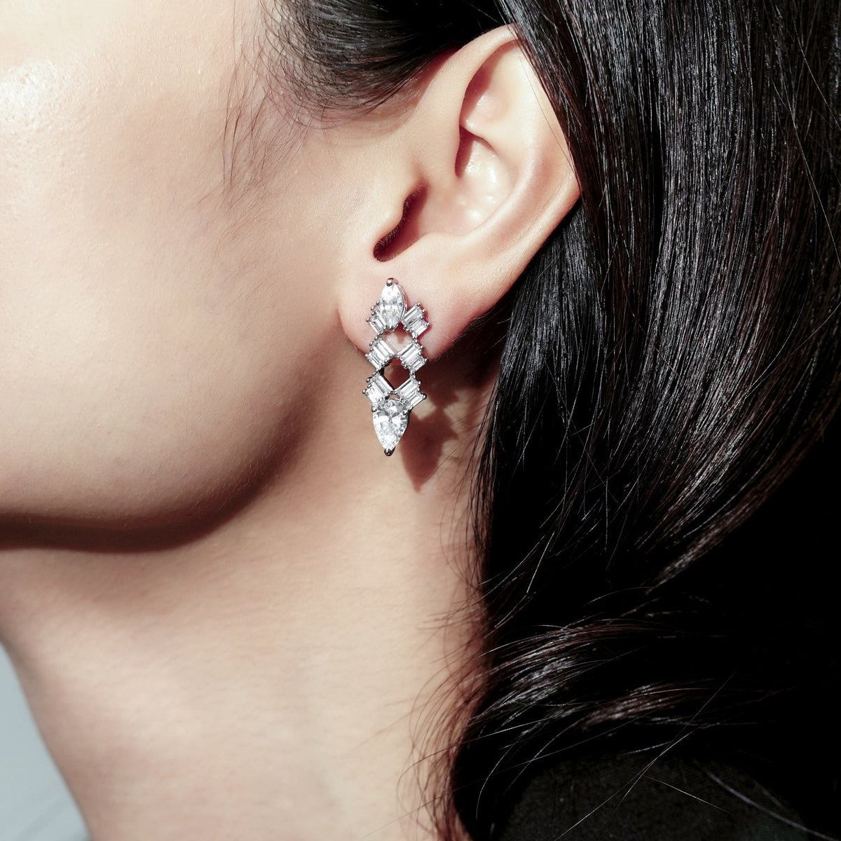 Leaf Shape Stud Earrings