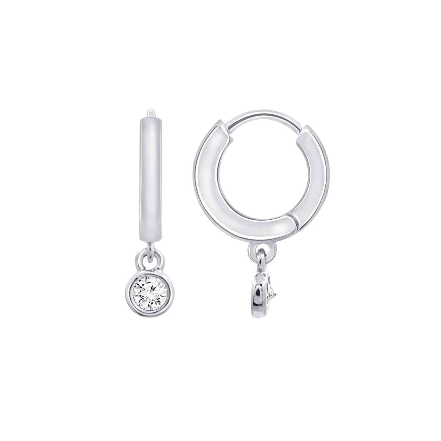 Dangle Hoop Earrings