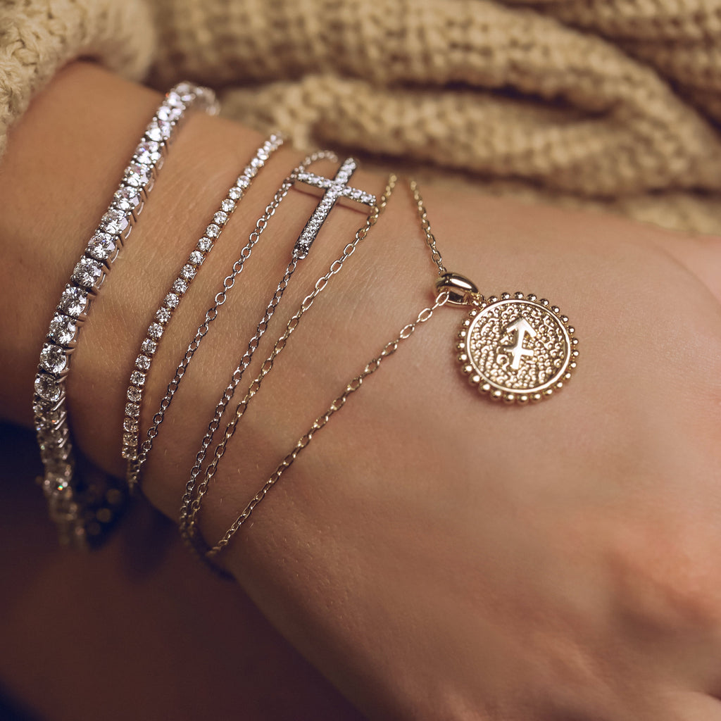 Cable Chain Pendant Necklace
