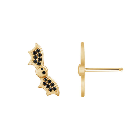 Halloween Bat Stud Earrings