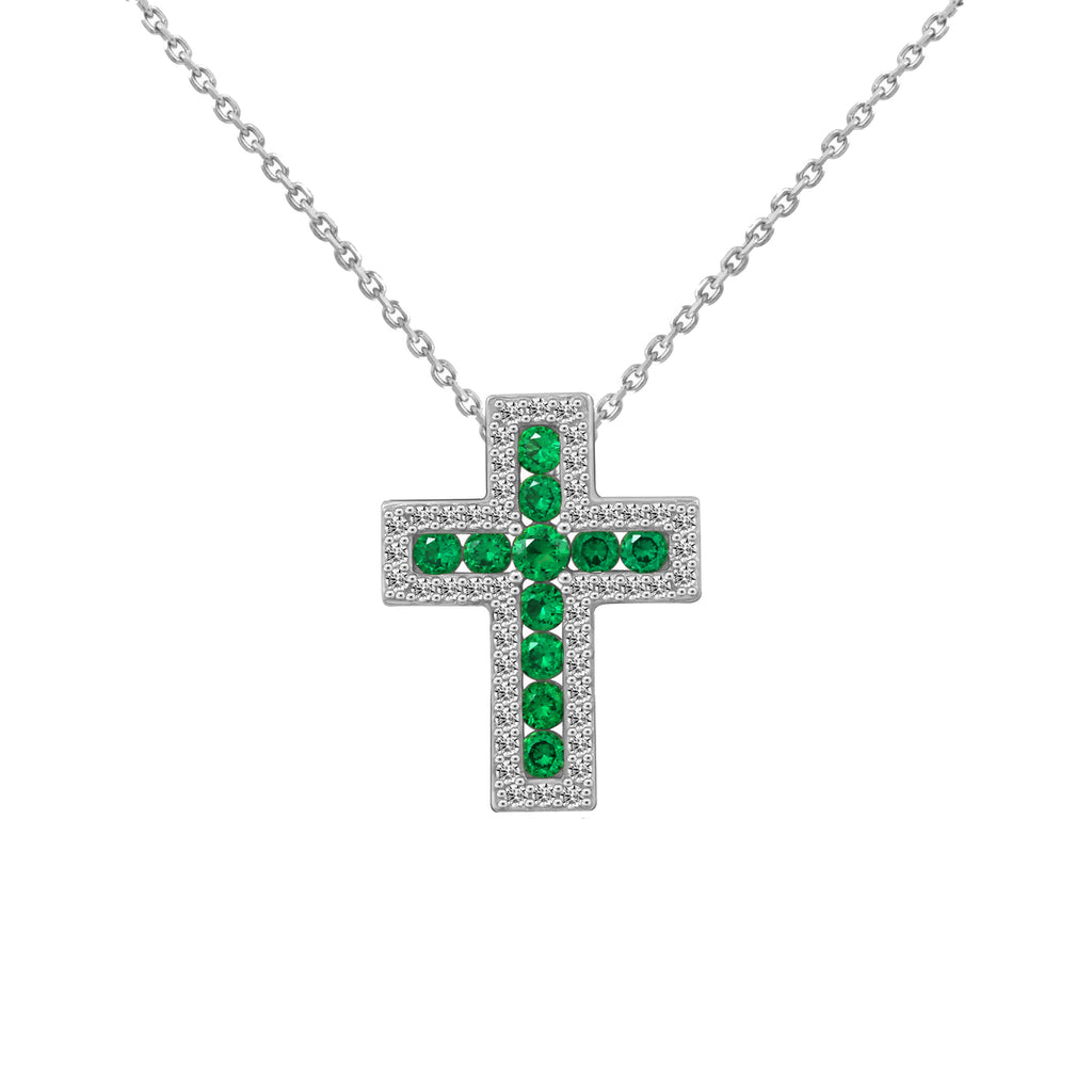 Rounds of Cross Pendant Necklace