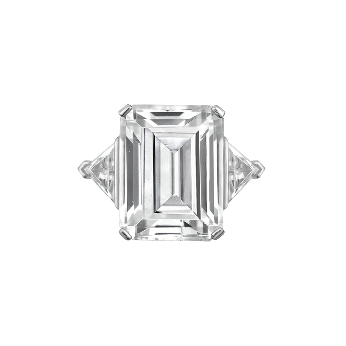 Emerald Engagement Ring