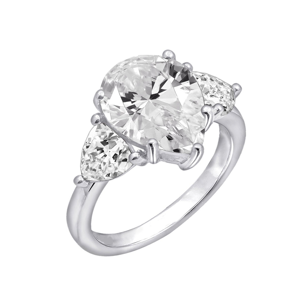 Timeless Pear Cut Engagement Ring