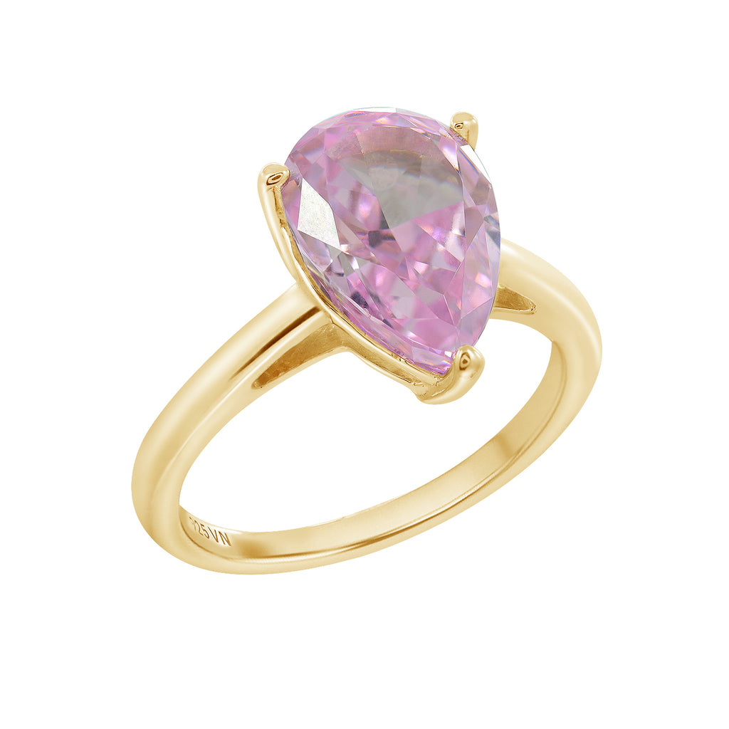 Cubic Zirconia Cocktail Ring