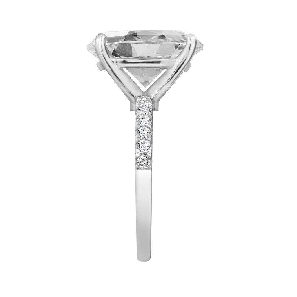 Oval Solitaire Engagement Ring